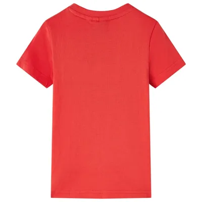 Immagine prodotto di vidaXL Maglietta per bambini rosso 104