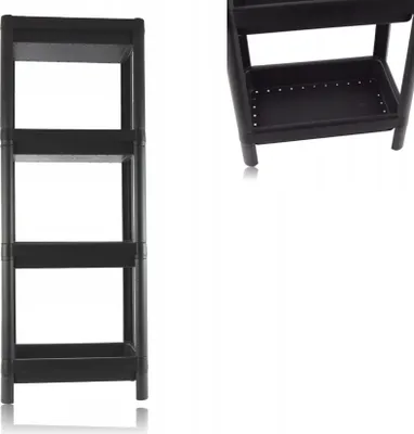 Obrázok produktu pre Regál PH 4 poschodia 36x23x91cm OPTIMUM čierna