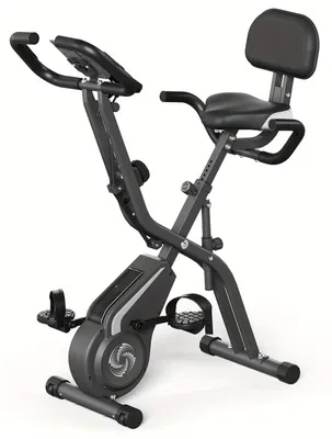 Image de Vélo d'appartement - Vélo de fitness - Vélo d'intérieur - Vélo d'entraînement - Vélo de - Pliable - Résistance magnétique