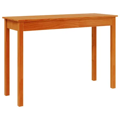 Obrázek produktu pro vidaXL Konzolový stolek vosk hnědý 110x40x75 cm z masivního borovicového dřeva
