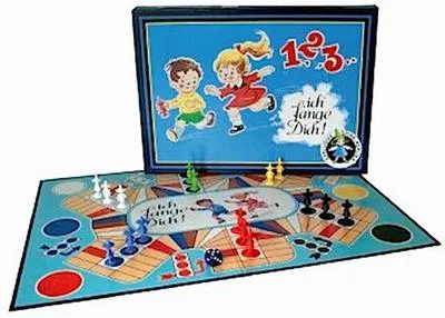 Produktbild von Spika Spiele 190094 - 1, 2, 3, … ich fange dich (Retrospiel / DDR-Spiel aus 1973)