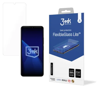 Produktbild von 3MK FlexibleGlass Lite, Xiaomi, Redmi 14c, Schlagfest, Transparent, 1 Stück(e)