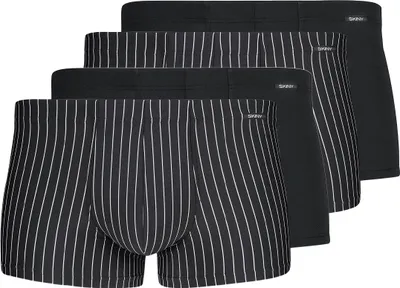 Produktbild von Skiny 4er Pack Basic Retro Short / Pant Schmaler, innenliegender Bundgummi, Körpernaher Schnitt, Mit Stretch für eine ideale Passform