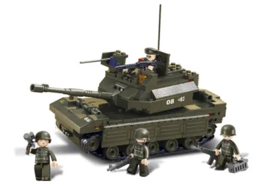 Produktbild von Sluban Tank, Bausatz, 6 Jahr(e), 312 Stück(e)