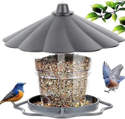 Produktbild von Vogelhäuschen für den Garten, Wasserdicht, Hängbar, Ideal für den Hausvorbau
