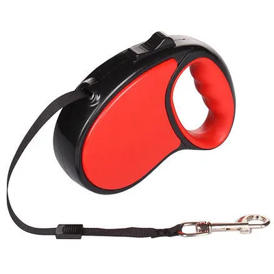 Image de Merco Freemove laisse pour chien rouge longueur 3 m