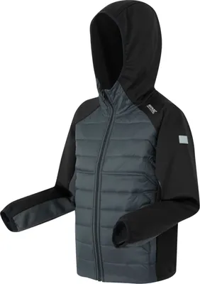 Produktbild von Regatta Kielder IX Hybrid Softshelljacke Kinder, Farbe:Grau, Kinder Größen:152