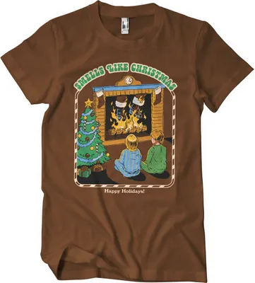 Produktbild von Smells Like Christmas T-Shirt - XX-Large  - Brown