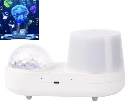 Produktbild von LED Ozean Projektionslampe mit Sternenhimmel, doppelter Effekt, Mehrere Lichtmodi, Nachtlicht für Schlafzimmer