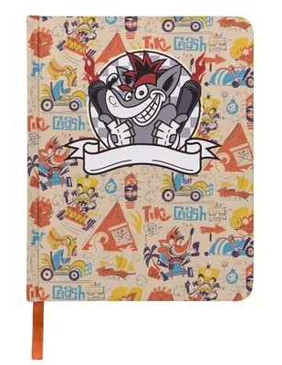 Image de DEVplus Crash Bandicoot Notizbuch A5 Racer