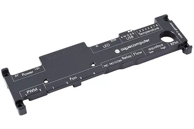 Produktbild von aqua computer Passivkühler für aquaero 6 - schwarz