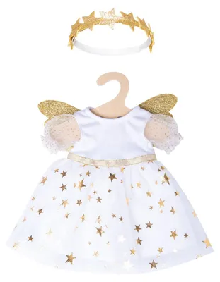 Image de Poppenjurk Engel met Sterren, 28-35 cm