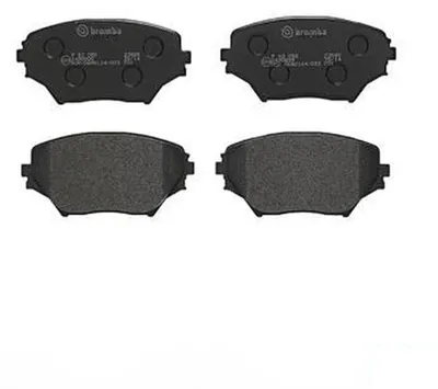 Produktbild von Brembo Bremsbelagsatz, Scheibenbremse Vorderachse P 83 055