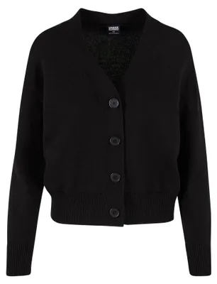 Image de Urban Classics - Cardigan pour femmes TN359 (4XL) (noir)