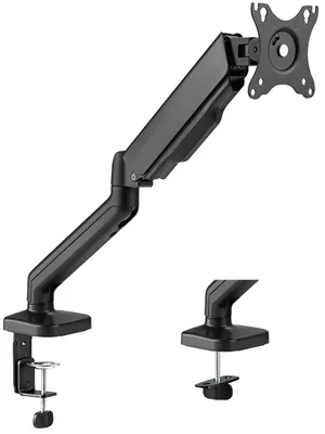 Produktbild von LogiLink Monitorarm Aluminium Armlänge: 450 mm schwarz