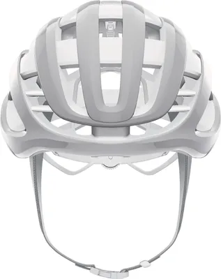Produktbild von ABUS Rennradhelm AirBreaker - High-End Fahrradhelm für den professionellen Radsport - für Jugendliche und Erwachsene - Helm für Damen und Herren - Pure Grey, Größe M (52-58 cm)