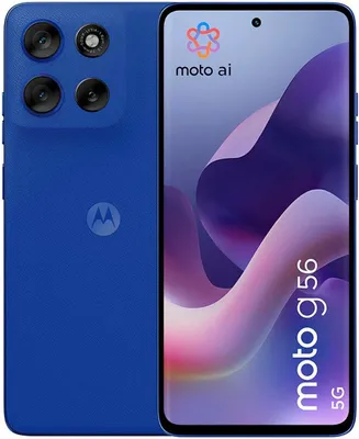 Image de Motorola Moto G56 5G 8GB/256GB Blau (Dazzling Blue) Dual-SIM