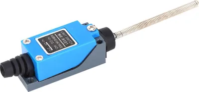 Zdjęcie produktu dla ME-9101 Wyłącznik krańcowy 250VAC 50~60Hz 115VDC Regulowany mikrowyłącznik z dźwignią rolkową 17.3 x 2.7 x 2.4cm