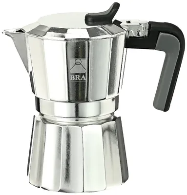 Productafbeelding van Deluxe2 Espressomachine, aluminium 3 kopjes
