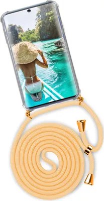 Produktbild von TWIST-Case + TWIST-Cord für Samsung Galaxy S20, Farbe:Sunburst (Gold)