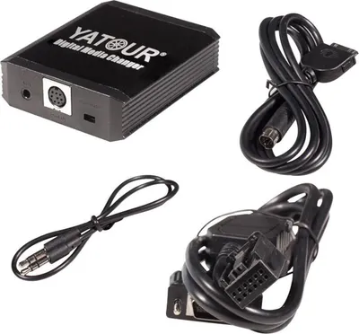 Immagine prodotto di Yatour Adattatore iPhone AUX Peugeot Citroen RD4 ▶ USB SD MP3  Bluetooth