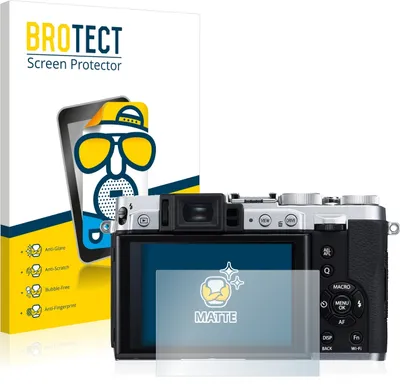 Produktbild von 2x BROTECT Schutzfolie für Fujifilm X30 Displayschutz Displayschutzfolie Folie Matt Entspiegelungsfolie