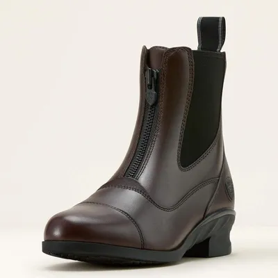 Produktbild von ARIAT Damen Stiefelette Heritage Zip light brown Paddock Boot , Schuh-und Stiefelgröße ARIAT:6.5 (40)