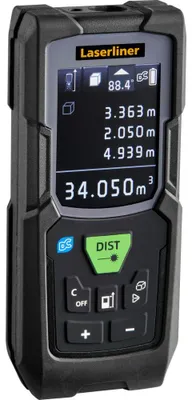 Produktbild von Laserliner Master Gi8, Laser-Distanzmessgerät, m, Schwarz, Grün, Digital, LCD, 40 m