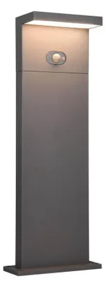 Zdjęcie produktu dla Słupek ogrodowy solarny BLYDE 553569142 LED 5W 2300-4000K IP65 antracyt