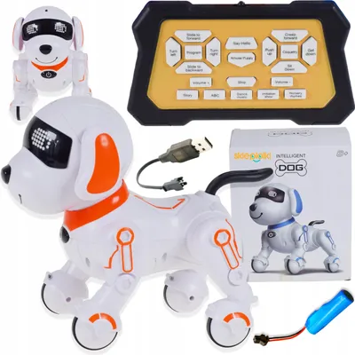 Immagine prodotto di Lolex | Cane robot intelligente - Programmabile - Giocattolo interattivo - Telecomandato