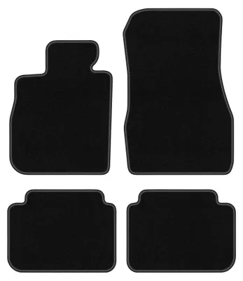 Image de Tapis de sol en moquette pour BMW 8 G16 2019-2022 (Gran coupe) – jeu 4 pièces, noirs, sur mesure – Wielganizator BASIC