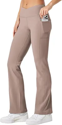 Productafbeelding van Dames Thermo Broek - Fleece Legging - Winterse Activiteiten - Waterdicht Ontwerp - Hoge Taille - Zwart