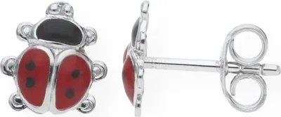 Produktbild von JuwelmaLux Marienkäfer Ohrstecker 925 Silber JL10-06-1159