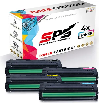 Produktbild von 4er Multipack Set Kompatibel für Samsung CLX-6260FD Drucker Toners Samsung K506L CLT-K506L Schwarz, C506L CLT-C506L Cyan, M506L CLT-M506L Magenta, Y506L CLT-Y506L Gelb