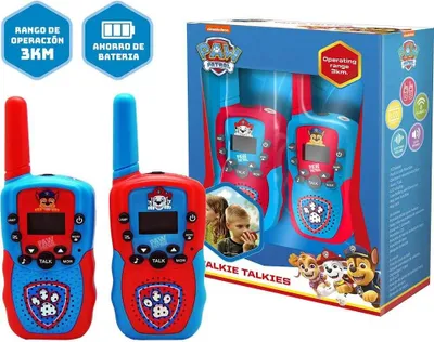 Produktbild von Paw Patrol Walkie-Talkie - Lizenz für Kinder - PW19915