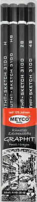 Produktbild von Graphit Bleistifte, 4er-Set