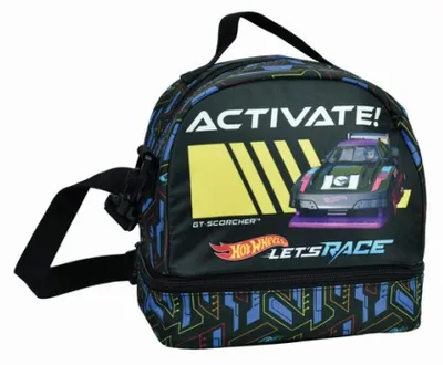 Productafbeelding van Hot Wheels Active Thermo Lunchbox, 21 cm