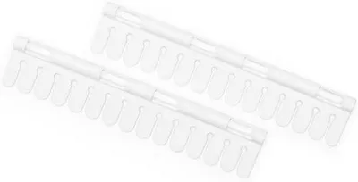 Produktbild von Wäschehalter-Set aus Weiß, 2 Stück, ohne Kleiderklammern