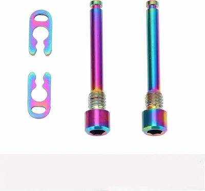 Immagine prodotto di 4PCS Mountain Bike disco freno clip filo Ti lega CNC lavorazione bullone di montaggio per XT XTR