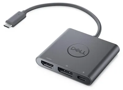 Produktbild von DELL 492-BCTU, Kabelgebunden, USB 3.2 Gen 2 (3.1 Gen 2) Type-C, Schwarz, 3840 x 2160 Pixel, Dell, 1 Stück(e)