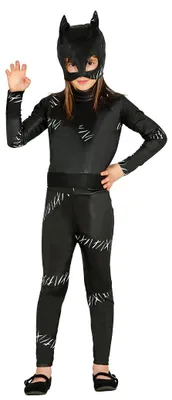 Immagine prodotto di Costume da supereroe gatto, taglia:152/158