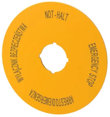 Produktbild von M22-XAK15 Bezeichnungsschild d=90mm