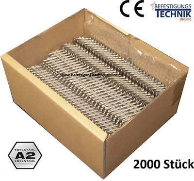 Produktbild von 20° Haftennägel 2,8x25mm Ring rostfrei Hikoki NR1890DBRL Kombi Haubold RN35A