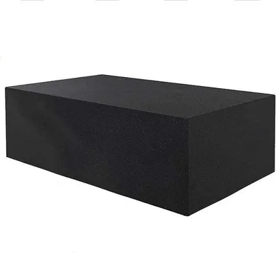 Immagine prodotto di Copertura resistente per mobili da giardino - Copritavolo - Protezione per mobili da giardino - idrorepellente e impermeabile - 218x218x90 cm - nero