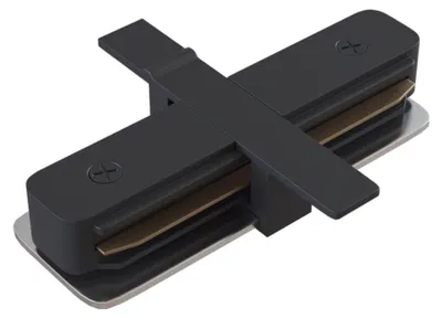 Produktbild von Maytoni Stromschienen gerader Verbinder mit Flügel Schwarz Aluminium
