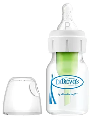 Dr. Brown's Options+ Anti-Kolik-Flasche, Modell SB2100, 60 ml, mit Sauger P