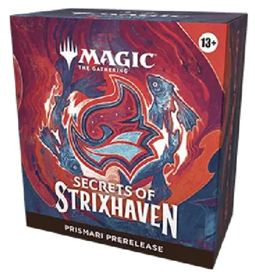Imagen del producto de Magic: The Gathering, Secretos de Strixhaven: Paquete de preventa Prismari