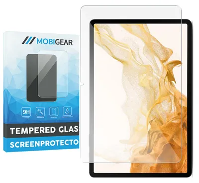 Produktbild von Mobigear Displayschutzfolie für Samsung Galaxy Tab S9 Plus, gehärtetes Glas – Panzerglasfolie, kompatibel mit Hüllen