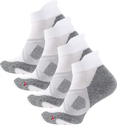 Produktbild von Stark Soul® Sneaker Sport Socks 2 Paar, Damen & Herren, Gr: 39-42, Weiß