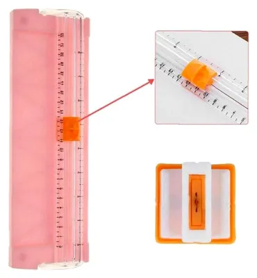 Produktbild von 4 Stück Ersatzschneideklingen für Papierschneider mit Sicherheitsdesign für A4-Papier